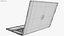 realistic microsoft surface laptop 3D