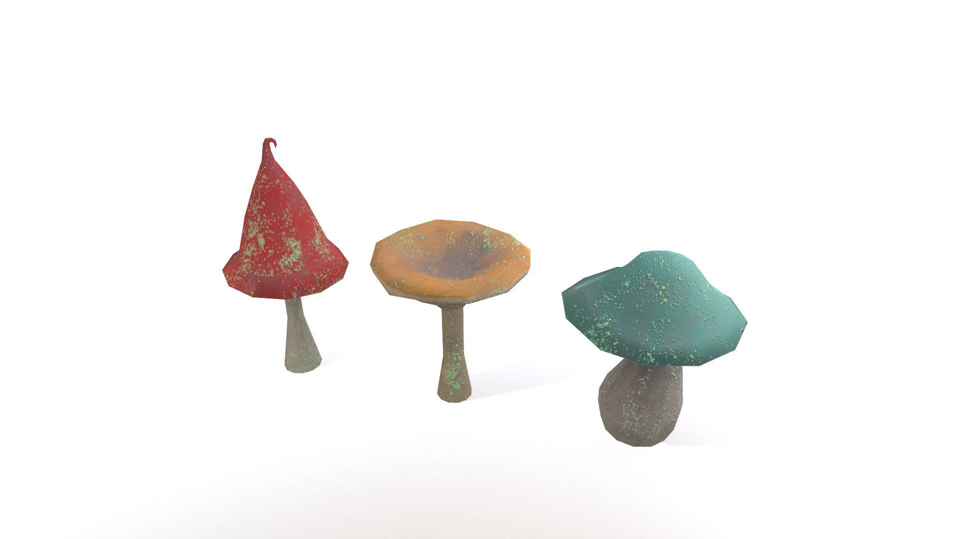 3D Stylized fantasy set of magic cartoon mushrooms lowpoly PBR Low-poly 3D model https://p.turbosquid.com/ts-thumb/tm/jendl5/Ea/shrooms_008/png/1654706041/1920x1080/fit_q87/873371870d24aba546ef5b0486e5ed3065a5785f/shrooms_008.jpg