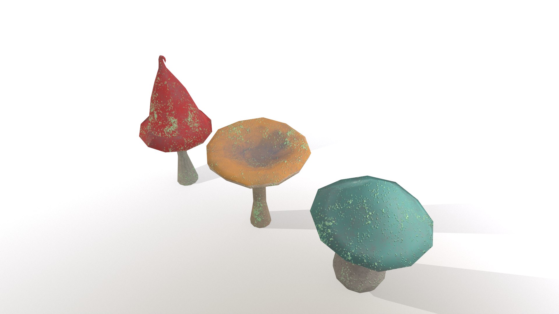 3D Stylized fantasy set of magic cartoon mushrooms lowpoly PBR Low-poly 3D model https://p.turbosquid.com/ts-thumb/tm/jendl5/ZN/shrooms_007/png/1654706041/1920x1080/fit_q87/e9526b35472b333db4378afe53210010371242fc/shrooms_007.jpg