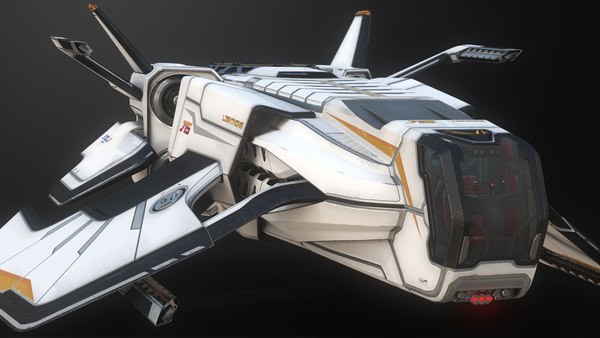 3D sci-fi spaceship concept pbr - TurboSquid 1456349