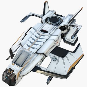 Sci-fi Spaceship Concept PBR