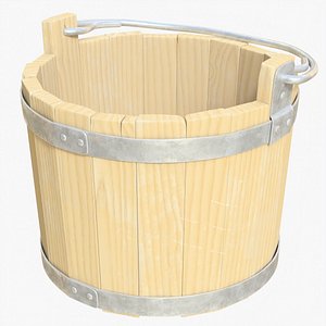 3D MedievalBucket 01 e