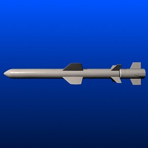 AGM 84 Harpoon Missile_3DS