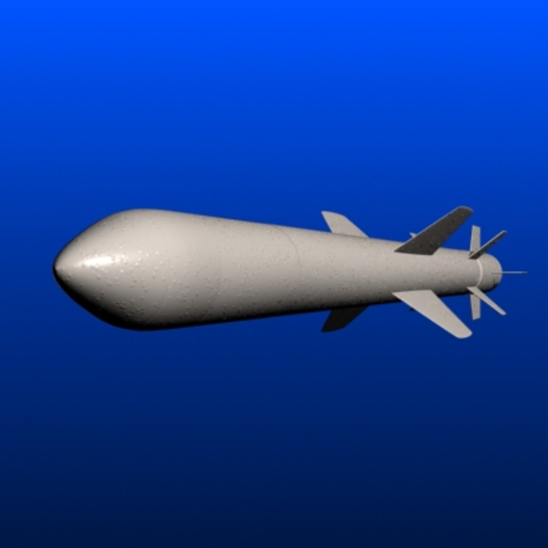 Agm 84d Harpoon Missile 3ds