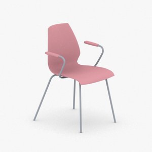 3D model interior - chair stool