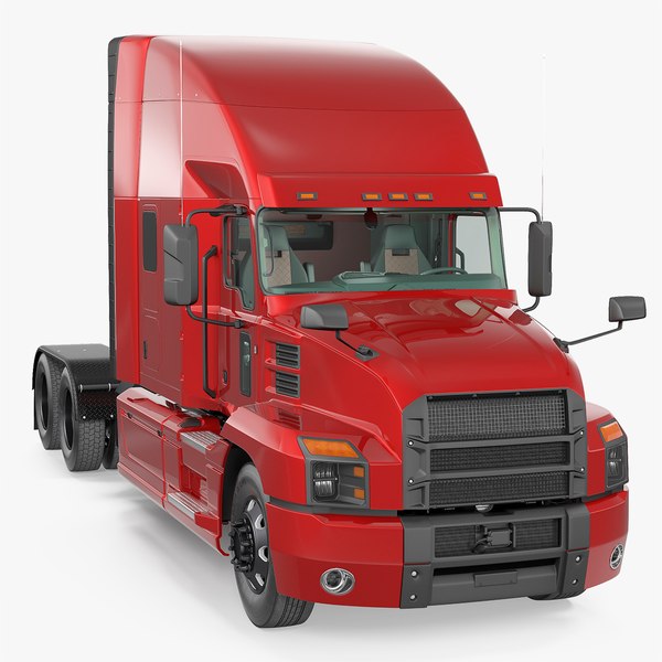 3D semi truck generic