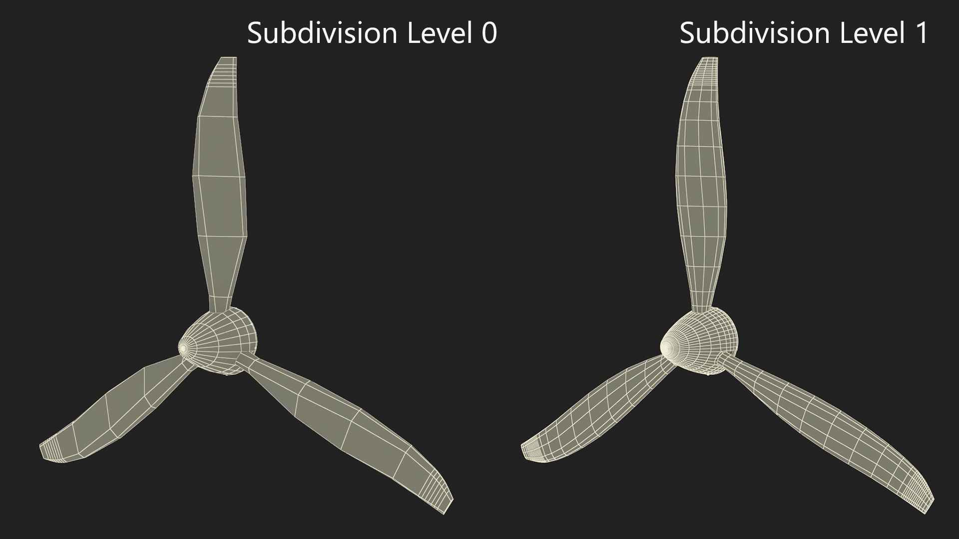 3D Model Wind Turbine Propeller - TurboSquid 2220556