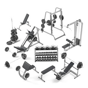Large set for the gym by Bodysolid