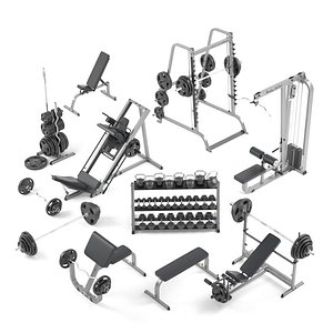 Large set for the gym by Bodysolid