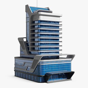 Futuristic Commercial Building