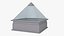 Puits de lumière pyramidal carré pour toit