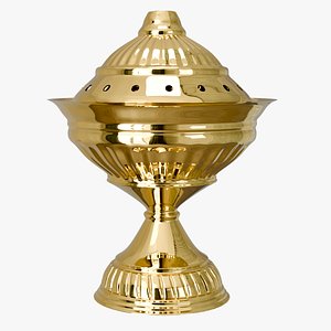 copper Arabic incense burner