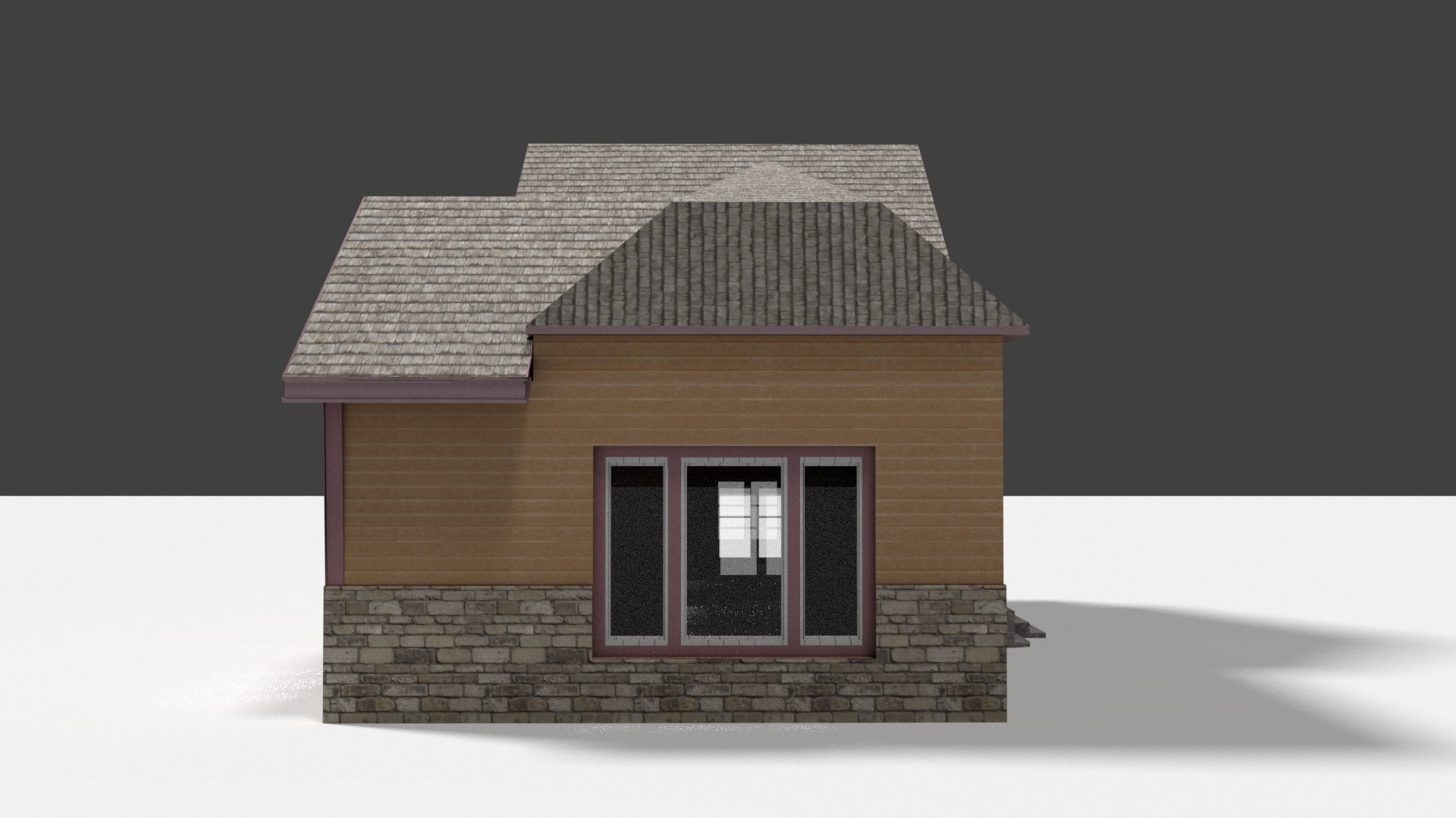 3d House Building Asset Model