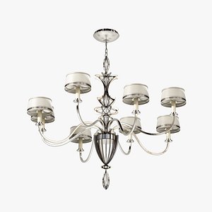 3d max fine lamps staccato silver