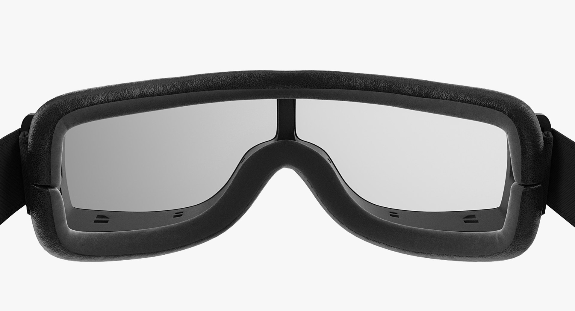 3D Black Pilot Goggles TurboSquid 1418632