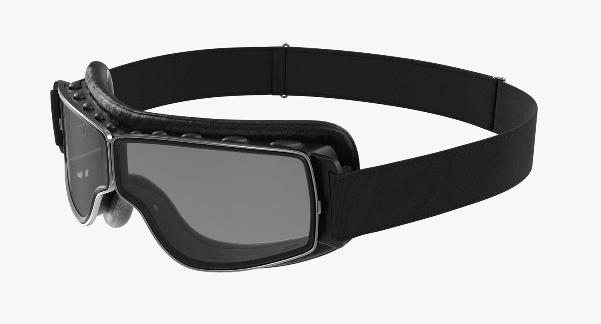 3D Black Pilot Goggles TurboSquid 1418632