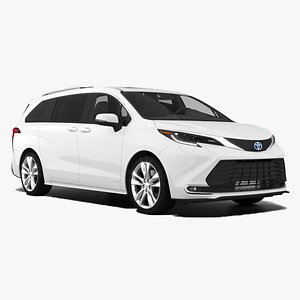 3D model Toyota Sienna
