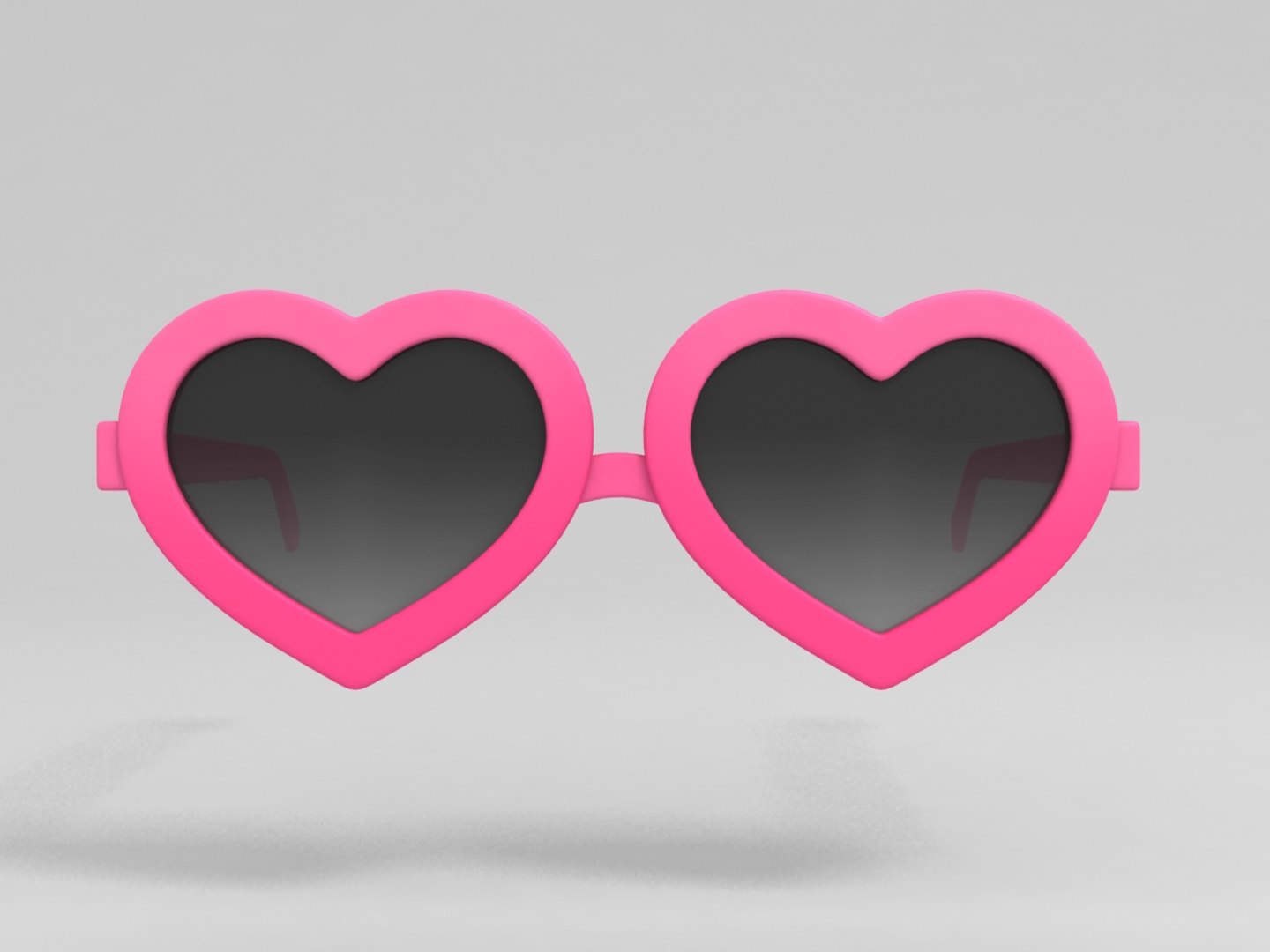 3D heart sunglasses - TurboSquid 1247730