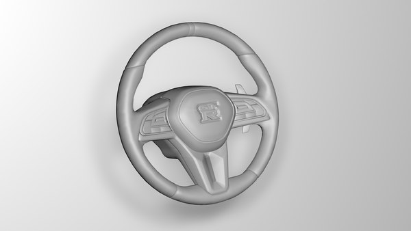Nissan Skyline GT-R R35 2017 Steering Wheel 3D 모델 - TurboSquid 2019151