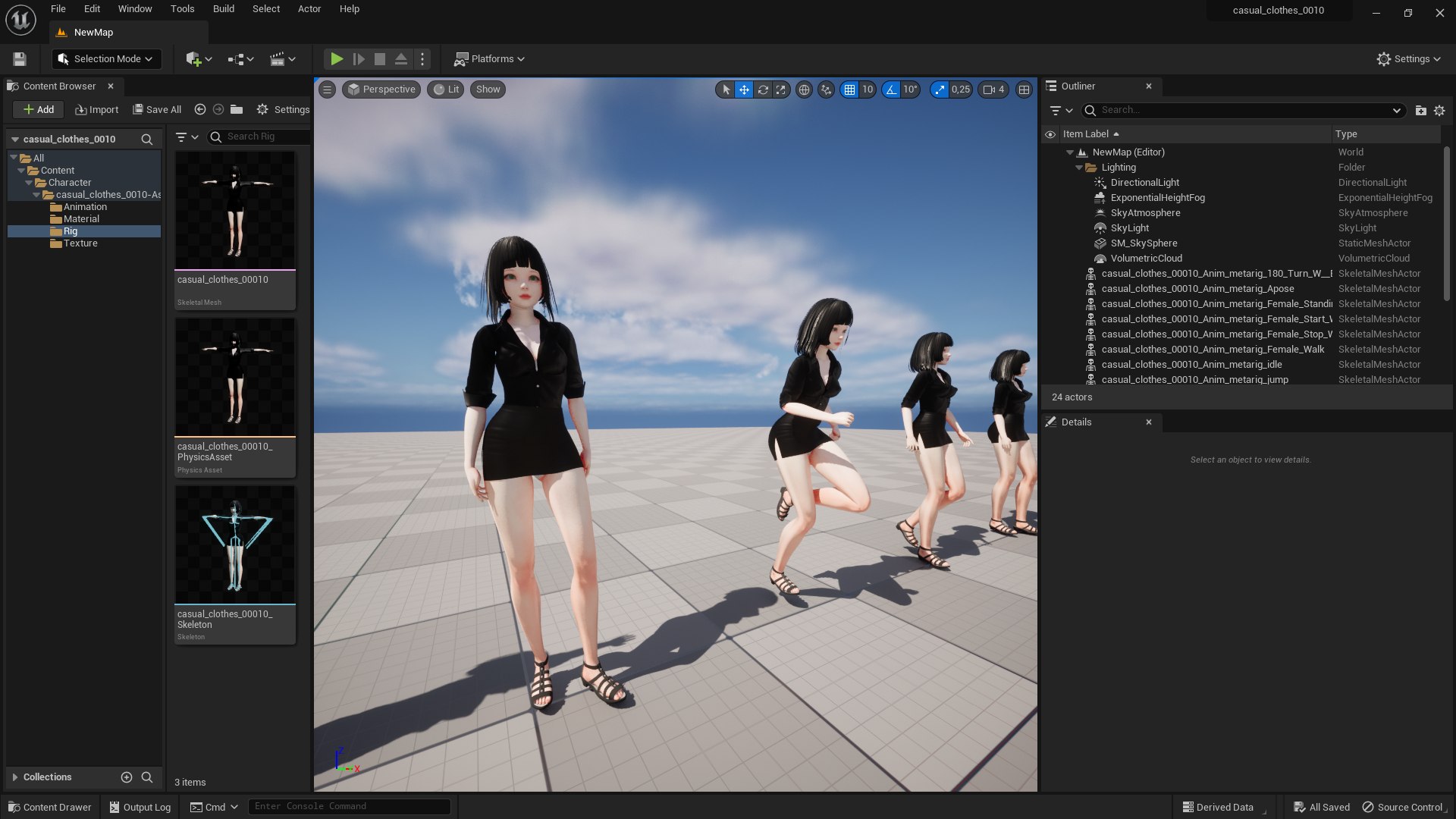 3D Casual Clothing 0010 - UE5 - Unity - Blender - Animated - Realistic ...