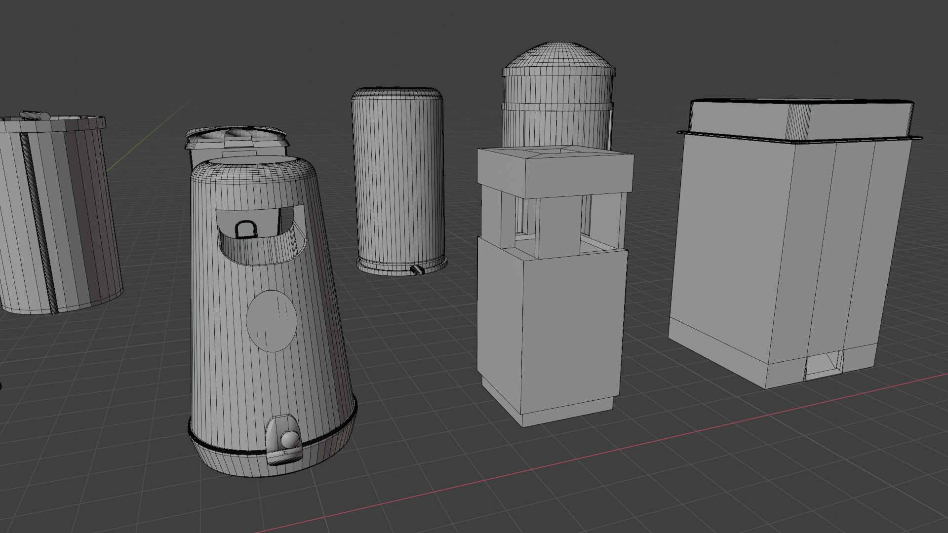 3D model Trash bin pack 15 piece https://p.turbosquid.com/ts-thumb/tn/NqUzX6/5b/16/png/1630359962/1920x1080/fit_q87/90dfb65eb31a7ba804268b64f85c431d14312364/16.jpg
