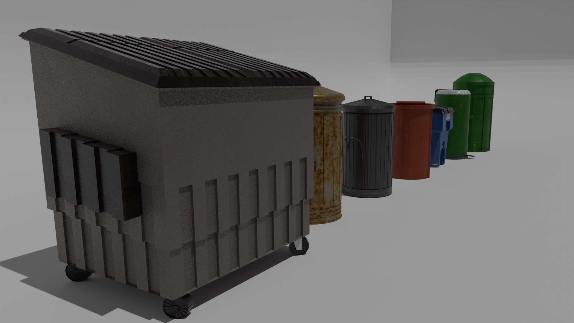 3D model Trash bin pack 15 piece https://p.turbosquid.com/ts-thumb/tn/NqUzX6/8b/7/png/1630360354/1920x1080/fit_q87/c63cf24f1651f94849d0ec29587a45c74ce7bd5d/7.jpg