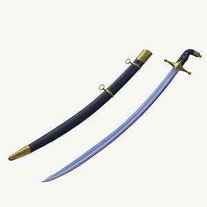 3D cossacks saber model