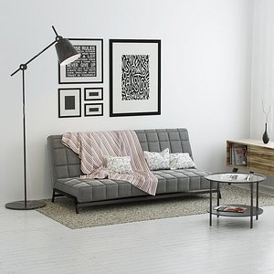 IKEA Karlaby Killeberg sofa with decorative set
