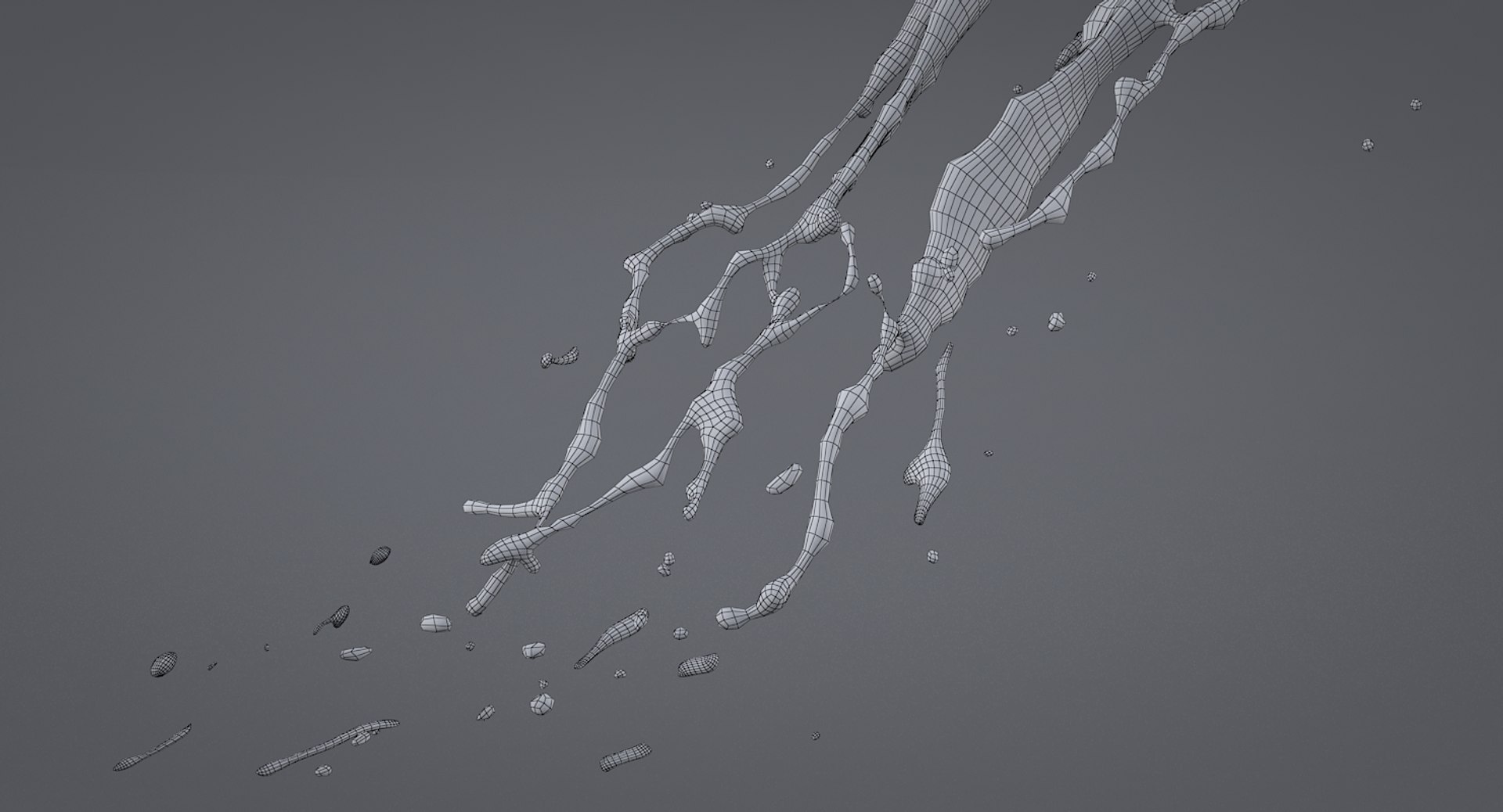 Abstract Splash Model - TurboSquid 1382873