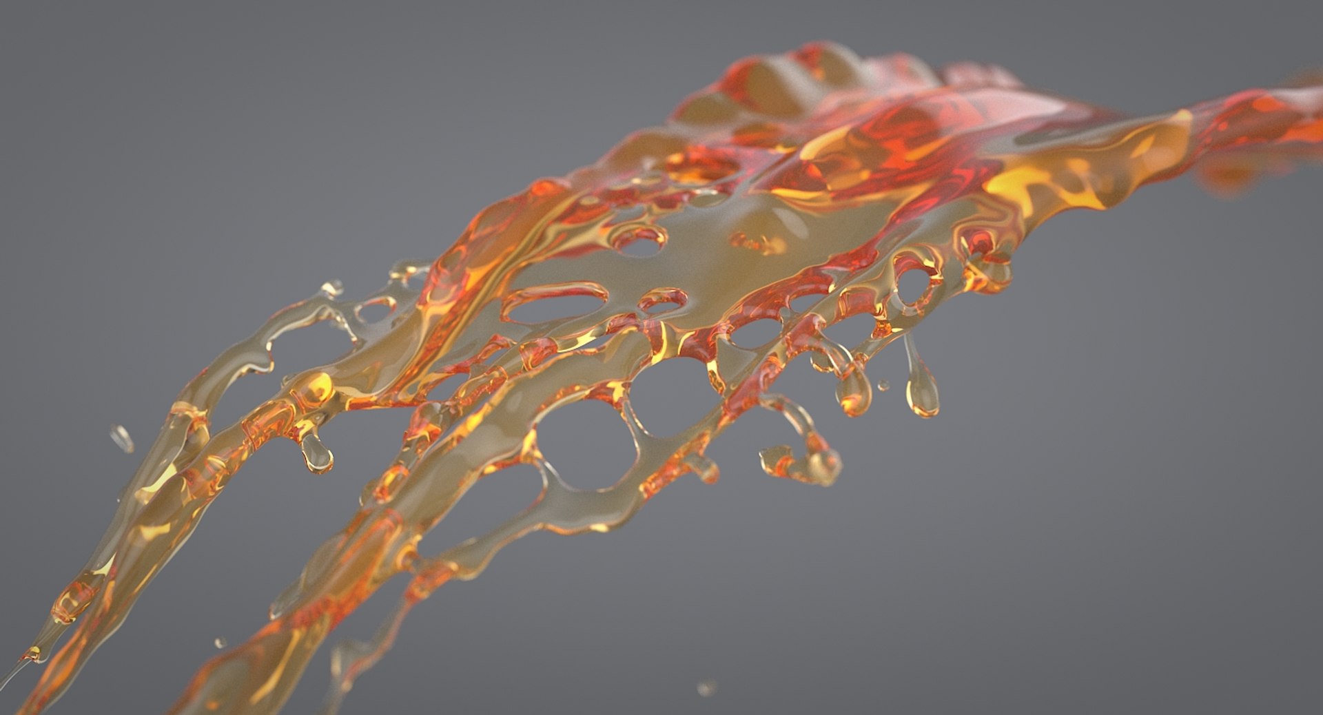 Abstract Splash Model - TurboSquid 1382873