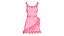 Girls Check Ruffled Top With Skirt - Outfit