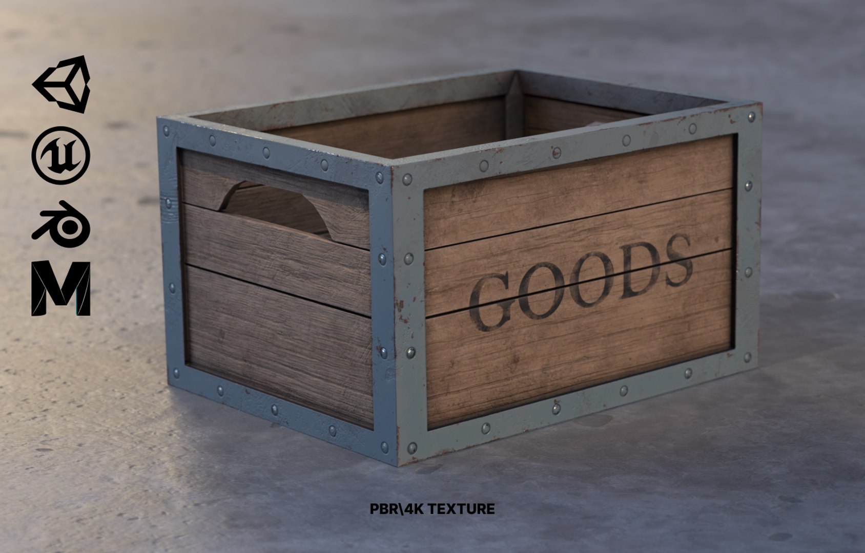 3D Model Crate - TurboSquid 2148236