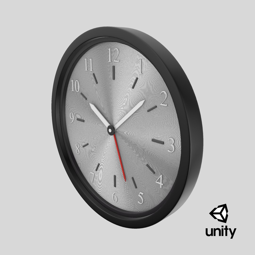 3D Wall Clock Model A - TurboSquid 2113837