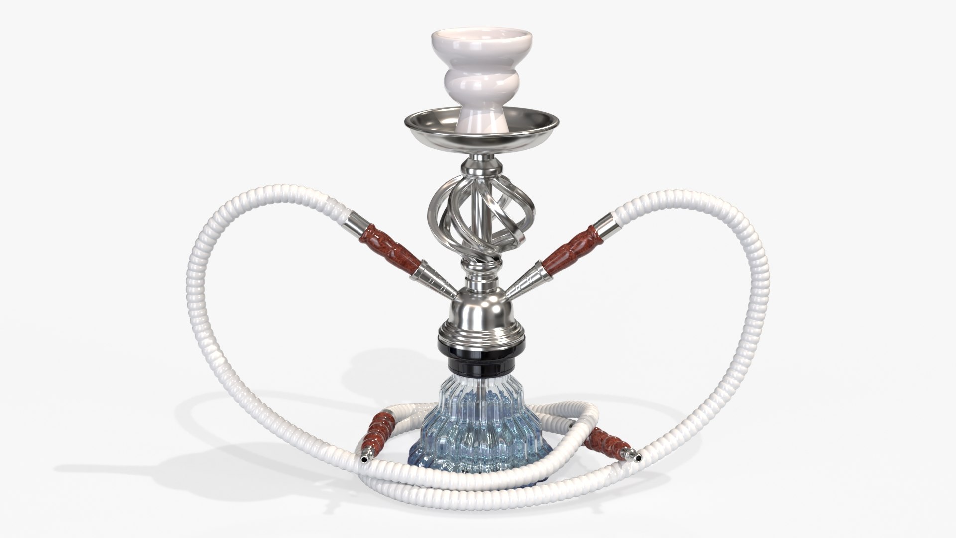 3D hookah hooka model - TurboSquid 1678105