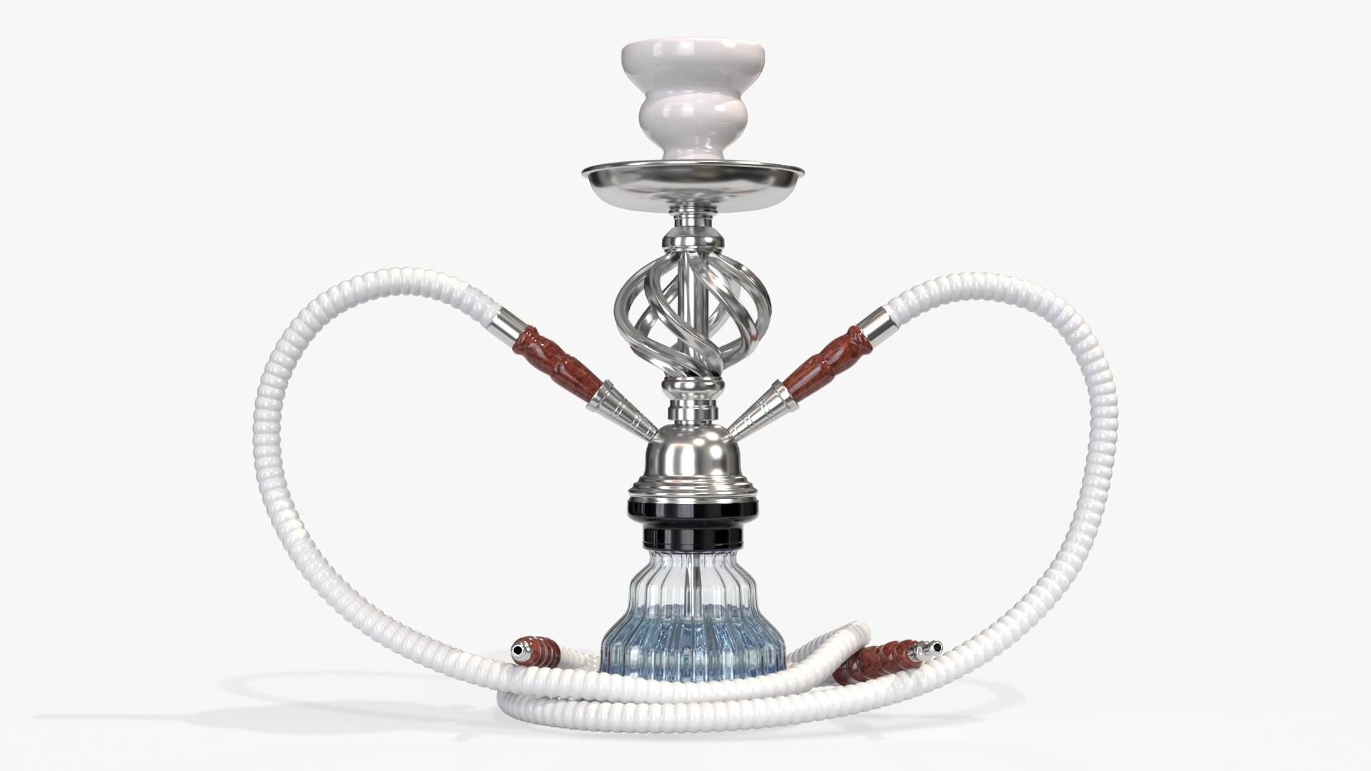3D hookah hooka model - TurboSquid 1678105