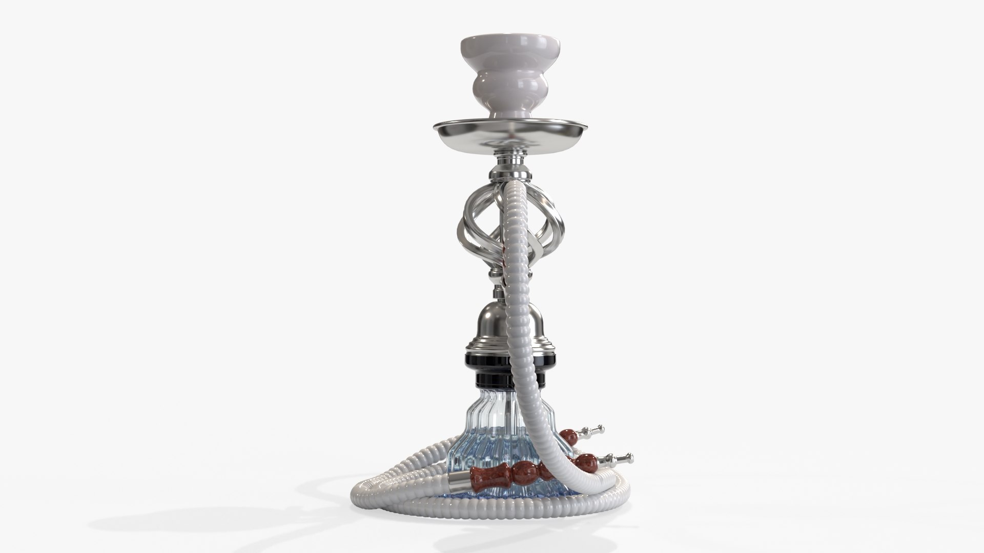 3D hookah hooka model - TurboSquid 1678105