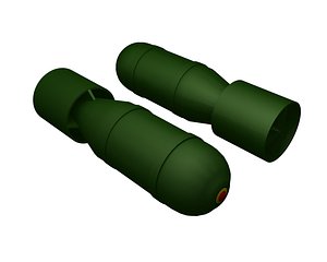 wwii bomb c4d free