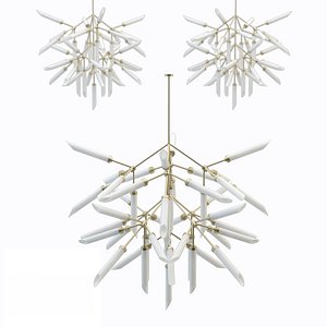 spur pendant light grande 3D model