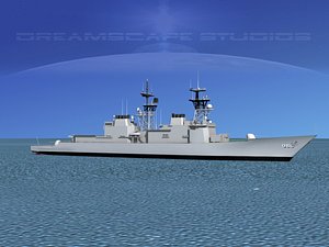3d destroyers class spruance