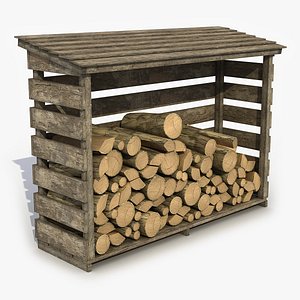 Old Woodshed 4 3D Model