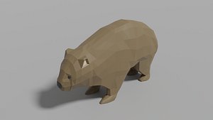 Cartoon Wombat