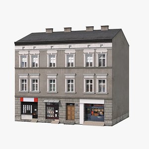 3ds max old building