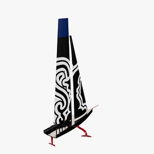 america s catamaran oracle 3D model