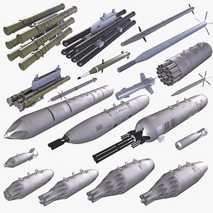 Rockets And Gun Pods Collection