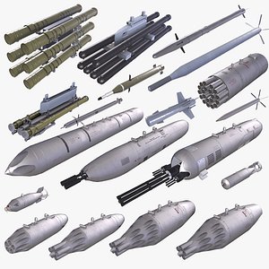 Rockets And Gun Pods Collection