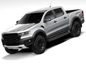 3D Ford Ranger Raptor 2019 model
