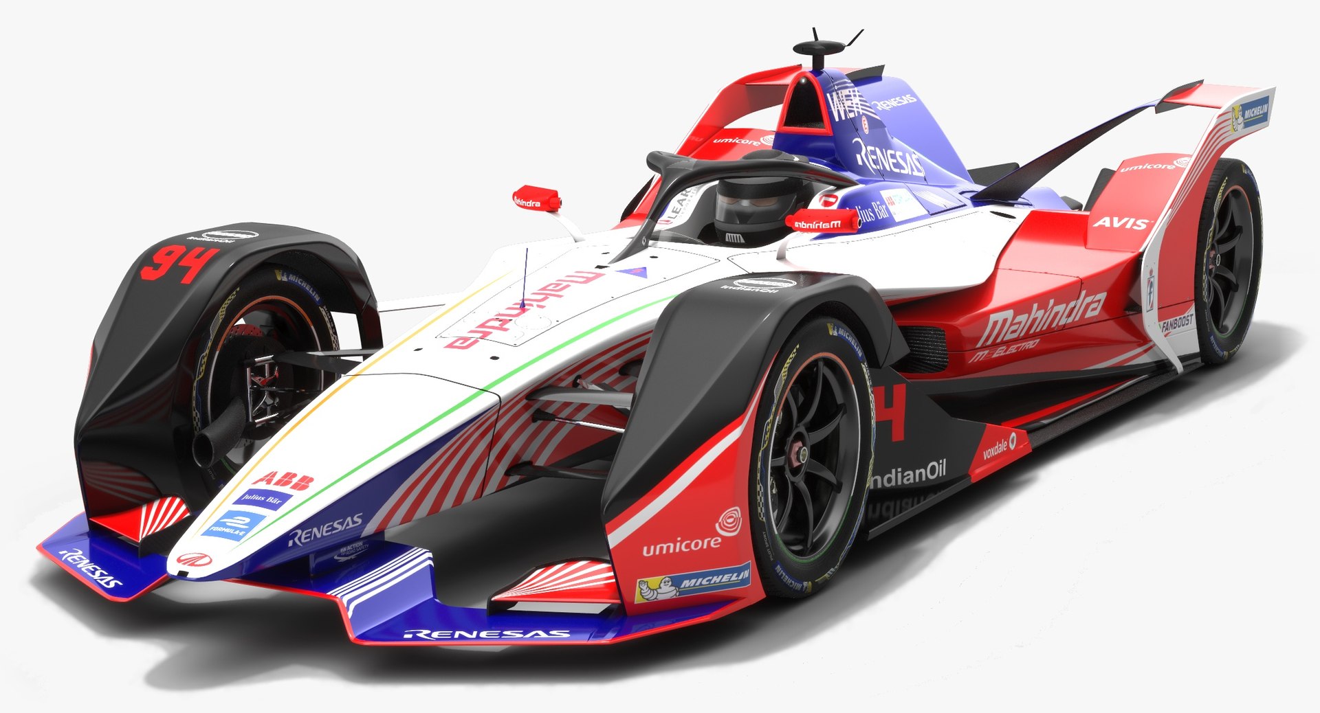 Gen2 mahindra racing formula model - TurboSquid 1341543