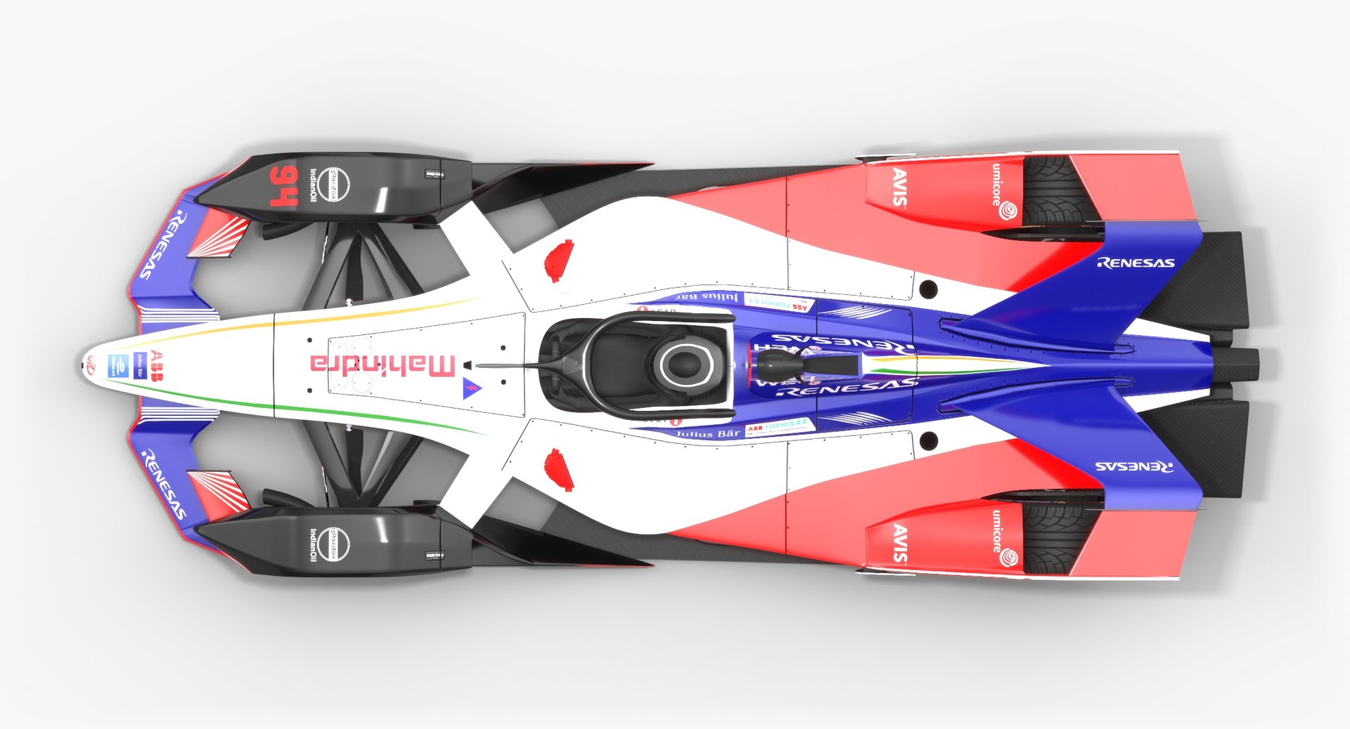 Gen2 Mahindra Racing Formula Model - TurboSquid 1341543