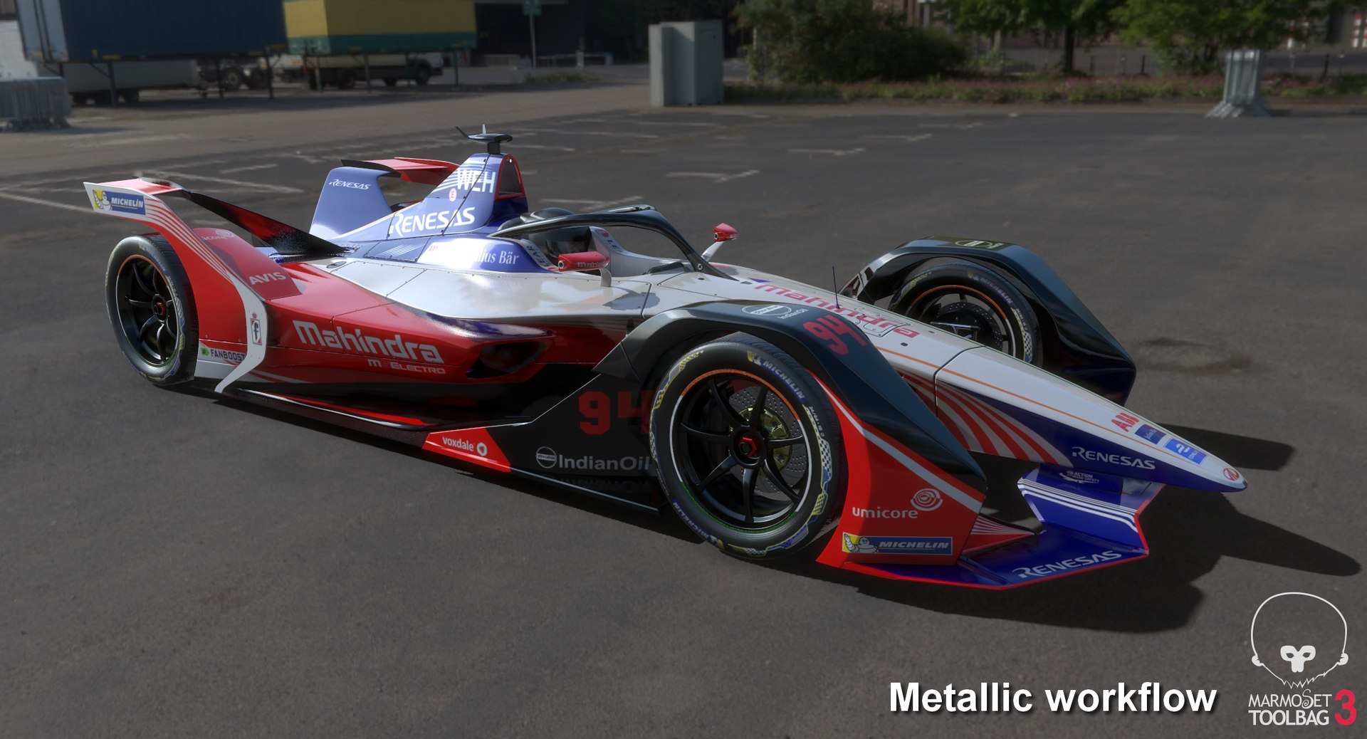 Gen2 mahindra racing formula model - TurboSquid 1341543