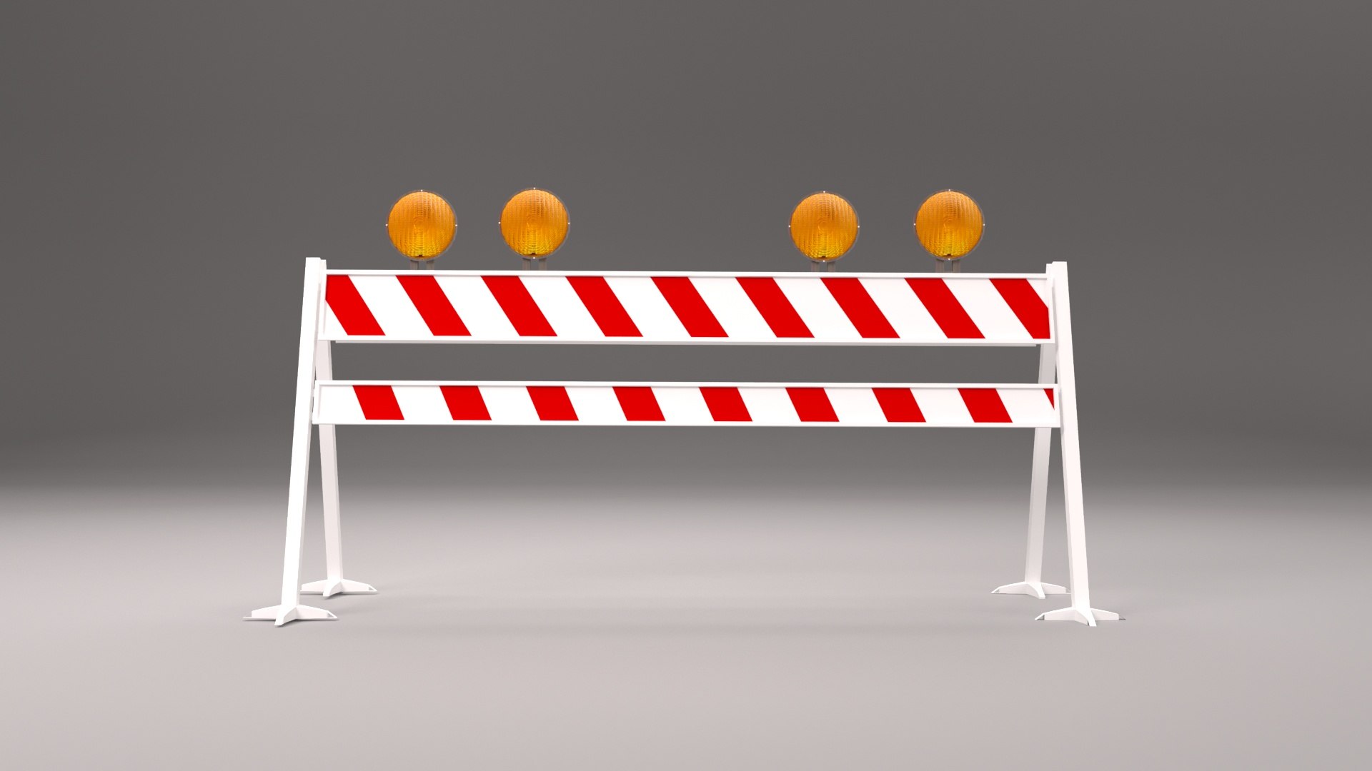 3D Construction Road Block Model - TurboSquid 2032726